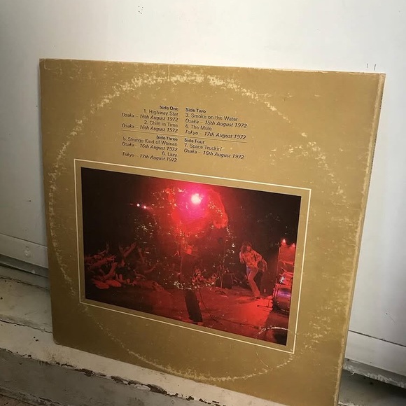 1972 Deep P U R P L E- Made in J A P A N vinyl record - Picture 2 of 3